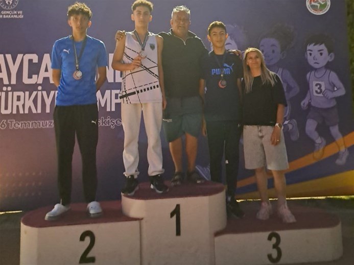 U14 Türkiye Şampiyonasında Afyonkarahisarlı Sporculardan Büyük Başarı