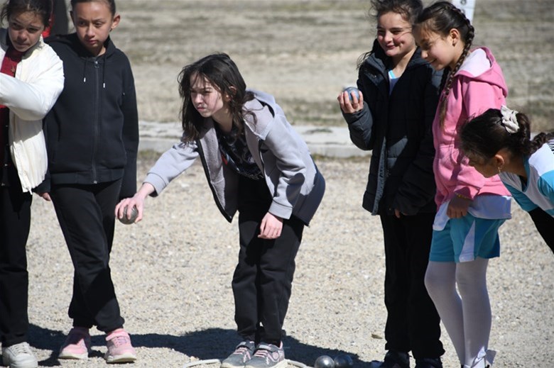 Okul Sporları Küçükler Bocce Müsabakaları Tamamlandı